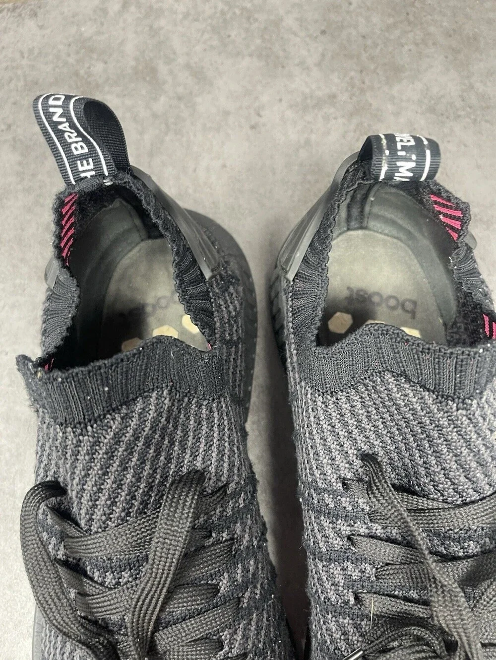 adidas NMD R1 STLT Primeknit Triple Black Size 12 Mens Boost Sneakers CQ2391